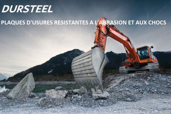 acier anti-abrasion, plaques d'usure Dursteel