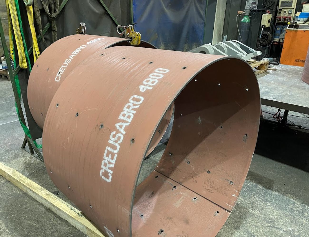 Creusabro 4800 abrasion-resistant steel